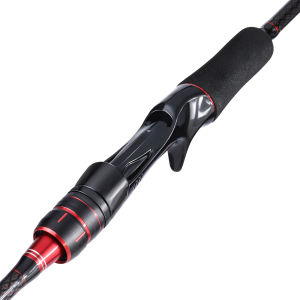 Fishing Rod 1.8m Lure Rod 2 Section Bait Rod Carbon Ultra Light Bait Fishing Rod EVA Handle Suitable for Fresh and Salt Water