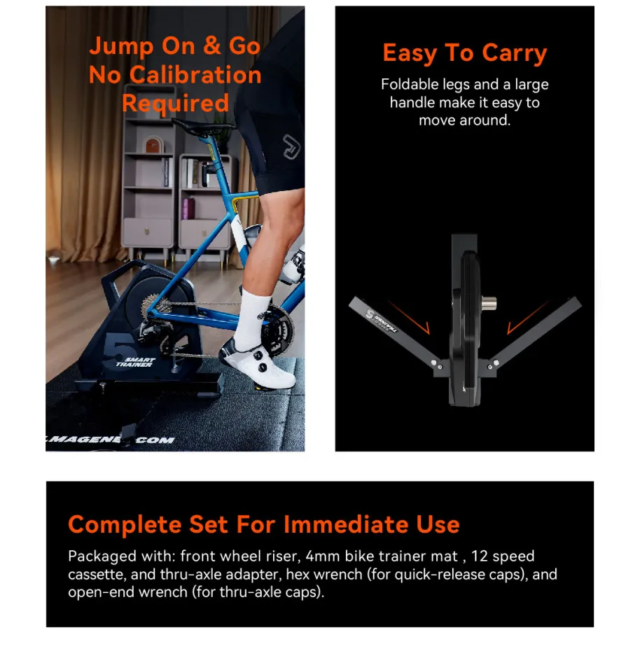 Magene T500 Self-Powered Indoor Bike Trainer High-Precision - Main Image