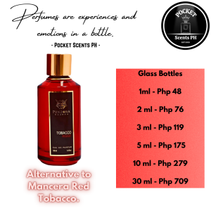 [PSPH] Pendora Scents Tobacco Rouge - 1ml 2ml 3ml 5ml 10ml - [DECANT]