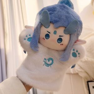 Nezha Surrounding Plush Toys Ao Bing Hand Puppet Doll Parent-child Interaction哪吒周边毛绒玩具敖丙手偶公仔亲子互动25cm