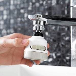 Kitchen Faucet Pressurized Shower Tap Water Splash-Proof Filter Nozzle Water Saver