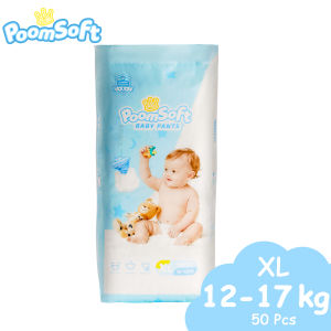 [ B2F1 - Add 3 to Cart] poomsoft Disposable Diaper - Tape & Pants Crown Series Thickened Version NB-4XL