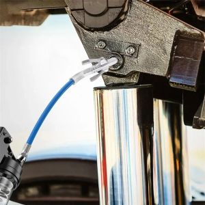 🔥 🔥24 hours delivery 🔥 🔥 10000 PSI Grease Gun Coupler Heavy-Duty original locking grease coupler Quick Lock and Release Double Handle Stainless Steel NPTI/8 Leak-Free Grease Tool Tip Grease goes in