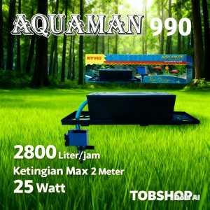 AQUAMAN WP 990 - Mesin Top Filter Box Kotak Aquarium Aquascape WP990