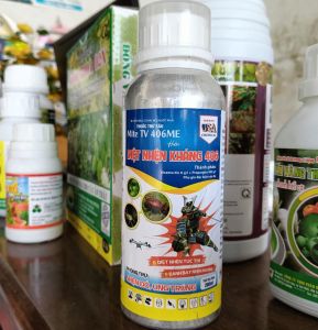 Nhện Kháng chai nhôm 200ml Thuốc dạng sữa không nóng cho cây trồng trừ các loại nhện đỏ vàng trắng long nhung pha 400