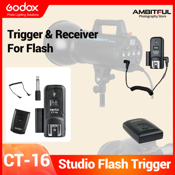 Godox CT-16 16 Channels Wireless Radio Flash Trigger Transmitter