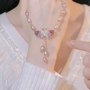 K31 (Beli 2 dapat bonus) COD Kalung angsa wanita titanium