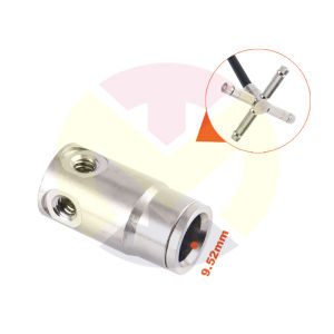 Đế cuối với 4 vị trí kết nối đầu béc phun sương đồng một góc 90 độ so với đường ống (Nối nhanh ống nước 9.52mm)
