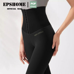 epshome Women High Waist Yoga Leggings Fitness Jogger Pants Skinng Abdomen Trousers Shaper Pants