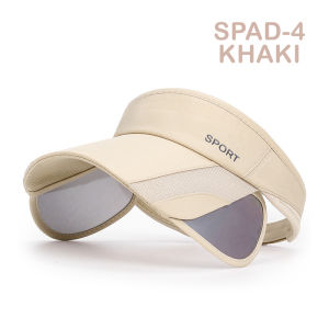 Topi Wanita Korea Sport Olahraga Golf Tennis Senam Double Slide Visor Pelindung Anti Sinar UV