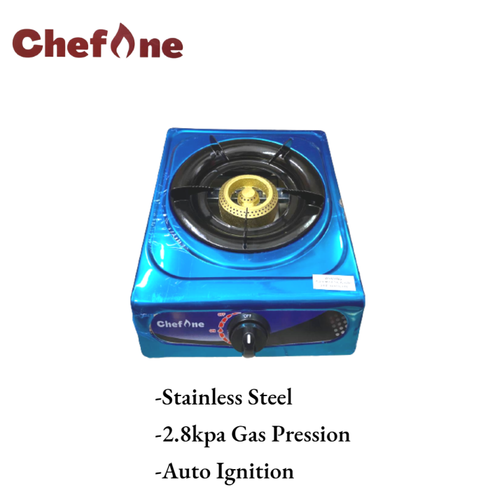Chefone Single Gas Stove Low Price Good Flame for Kitchen Appliances