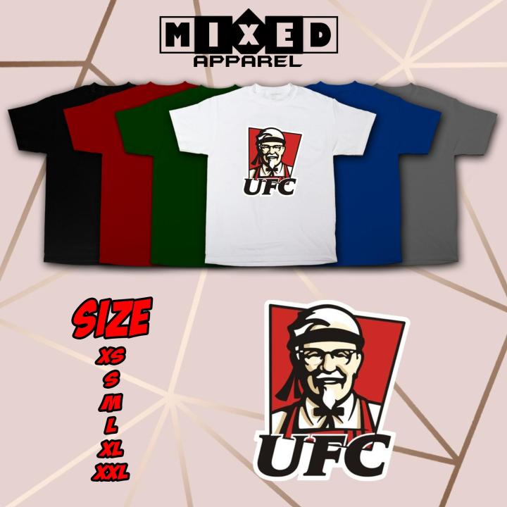 Mixed Apparel UFC Parody KFC Restaurant shirt (MIX2) | Lazada PH