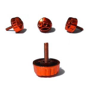 MUQZI Fishing Tools Accessories Golden/Sliver Color Spare Screws Nuts Fishing Pesca Colorful Rocker Screw Spinning Reel Nuts Fishing Reel Screw Fishing Handle Screw