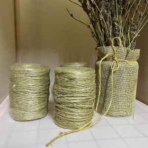 Cuộn 100 Mét Dây Thừng Gai Trang Trí Handmade Gói Quà Treo Ảnh Quấn Lọ Hoa