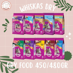 Whiskas Makanan Kucing Rumahan Indoor Adult Dewasa Dry Food 450 gr - INDOOR