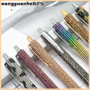 [WYH Store] 👗 Press Metal Ballpoint Pens Multi-color Gift Pen Creative Office Supplies