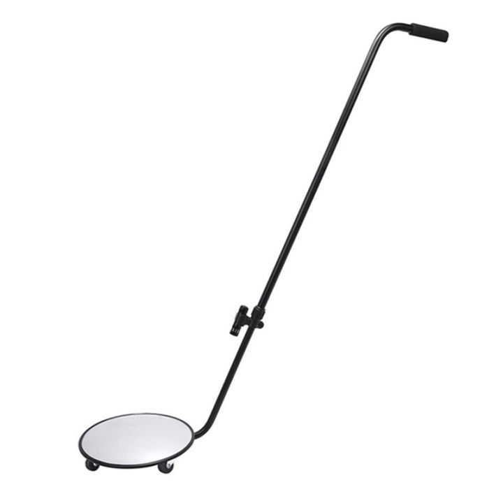 Under Vehicle Inspection Mirror 12Inch Diameter Security Mirror with