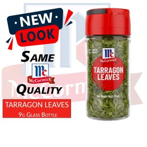 McCormick Tarragon Leaves Whole 9g Glass Bottle for Enhancing Flavors