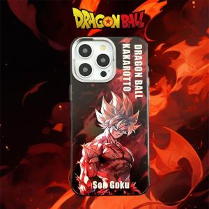 Premium Hard Case Anti FingerPrint Anti Scratch Antishock Matte Casing Tidak Bekas Jari Hp Iphone 15 Promax Anime Karakter Son Goku Case Lucu Keren 12 13 14 15 Pro Max