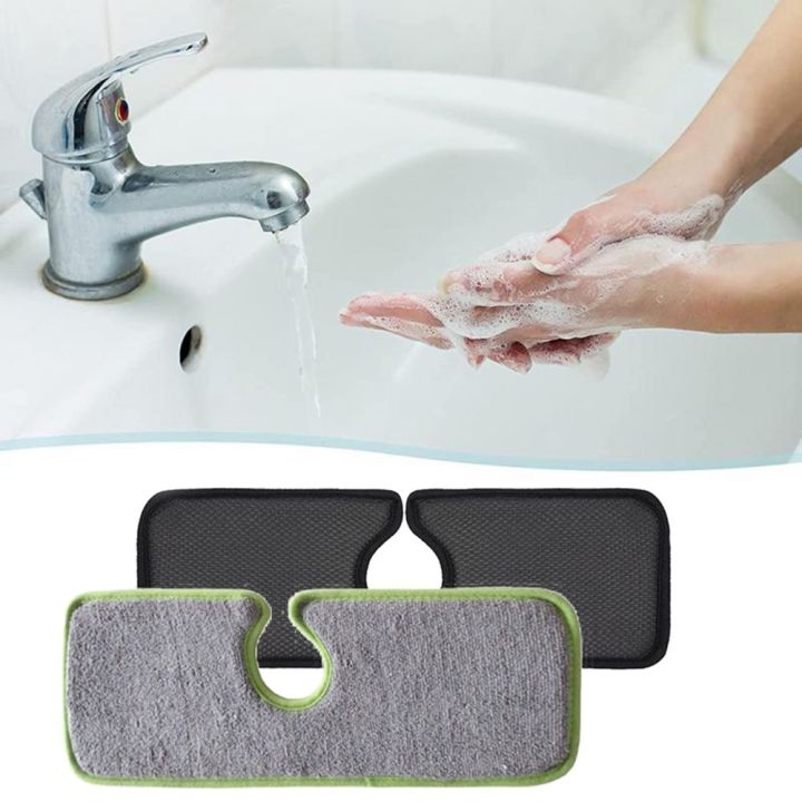 JGYBI Microfiber Practical For Kitchen Bathroom Counter Sink Splash ...