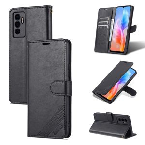 Case For Vivo V29 V27 V27E V27 Pro V23 V20 SE V20 Pro Magnetic High Quality Leather Wallet Card Slot Retro Flip Cover Casing