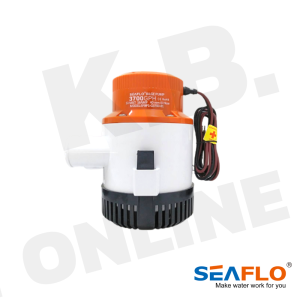 SEAFLO ปั๊มใต้ท้องเรือ ปั๊มน้ำโซล่าเซล ปั๊มน้ำ dc ปั๊มจุ่ม dc ไดโว่ดูดน้ำ ซีรี่ย์ 01 3700GPH 12V รุ่น SFBP1-G3700-01