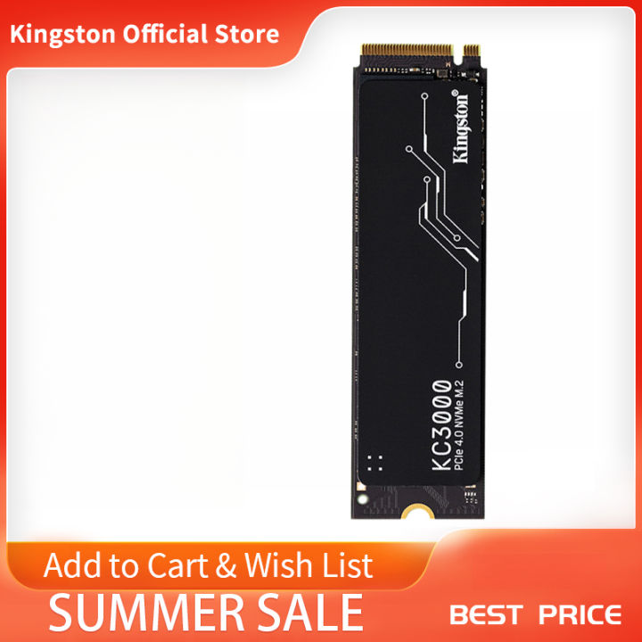 Kingston KC3000 PCIe 4.0 NVMe M.2 ssd m2 512gb 1tb 2tb 4TB hard Drive
