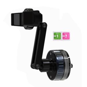 360 Degree Rotating Phone Stand Mobile Holder With Powerful Suction For Live Streaming Video Watching Secure Attachment