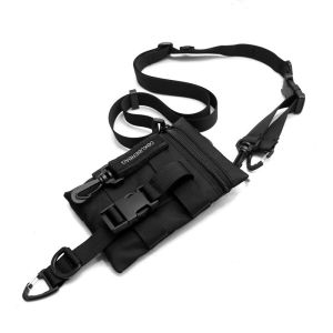 Leacat Túi Đựng Điện Thoại Di Động Túi Đeo Chéo Nhỏ Thời Trang Đường Phố Hip-Hop Túi Đeo Hông Dụng Cụ Chiến Thuật