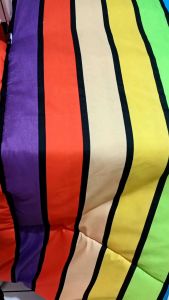 BEDCOBER SET SPREI FULLSET MOTIP RAINBOW TERMURAH ( DI JAMIN REALPIC )