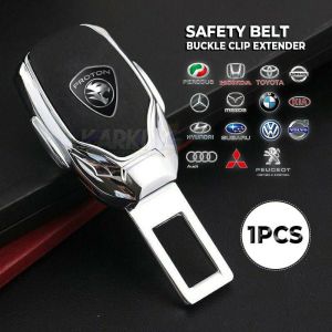 Car Seat Belt Buckle Extension Silencer Alarm Stop Perodua Proton Toyota Honda Nissan BMW Mazda Volkswagen Lexus Ford
