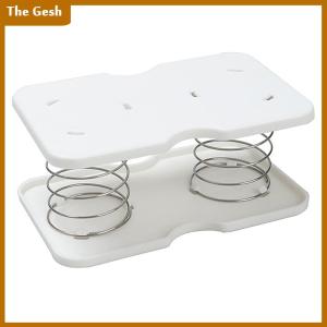 [The Gesh] Creative Spring Holder Tissue Box Automatic Lift Spring Loaded Tissue Box Tissue Spring Bracket Car Tissue Box Spring Holder