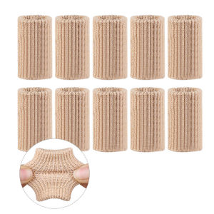 10 cái/bộ Ngón Tay Brace Nẹp Tay Áo đỡ ngón cái Bảo Vệ Mềm đệm thoải mái Cho Bóng Rổ Bóng Chuyền Cầu Lông Quần Vợt