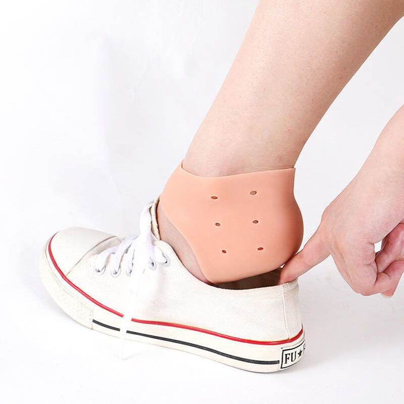 อุปกรณ์เพื่อสุขภาพเท้า ซิลิโคนรองส้นเท้า ถนอมส้นเท้า แก้รองชำ ใส่ได้กับรองเท้าทุกชนิด 1 คู่
