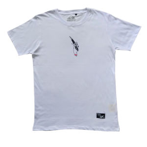 Anyway Kaos Pendek "Knife" White 528