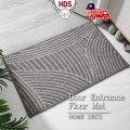 HDS Entrance Door Mat Anti Slip Floor Mat Durable Door Front Carpet Rug Non Slip Welcome Mat Karpet Alas Kaki 除尘耐磨地毯. 
