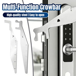 Naukaha Multi-Purpose Lever Tool Portable Lock Opener Firefighting Tool Hand Tool 1Pcs