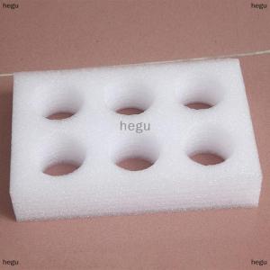 [COD] hegu Foam Drink Holders 6 Hole Glass Cup Holder Bottle Storage Party Takeout Campervan Camping