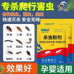 Insect Roach Killer Powder Cockroach Bait Ant Flea Pest Killer 【5g 10pcs/ set 】蟑螂药室内卧室厨房杀虫蚂蚁药家用杀蟑饵剂蟑螂杀虫粉剂