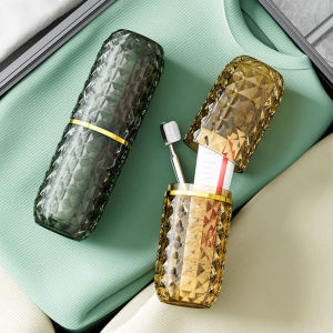 New Creative Travel Portable Toothbrush Cup Bathroom Toothpaste Holder Storage Case Box Organizer