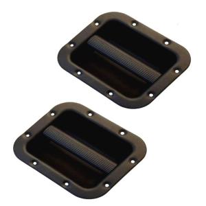 Replacement Sound Loudspeakers Recessed Handle Pull Handles Container Handle Black for Guitar Amp Cabinet Accessories
