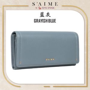 [PRE-ORDER] S’AIME | Authentic Leather RFID Front Flap Long Wallet (ETA:2023-11-25)
