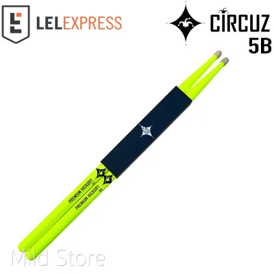 Circuz ไม้กลองสีสะท้อนแสง ไม้ Hickory อย่างดี