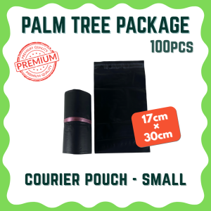 100pcs Black Courier Plain Parcel Shipping Pouch