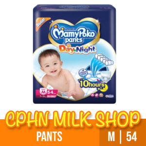 MamyPoko Day and Night Pants Baby Diapers Medium 54