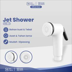 Bidet Spray Jet Shower 1/2 Inch Pancuran Air Toilet Bahan Full PVC High Quality FXQ-9