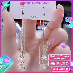 Bông tai dây rút ngôi sao đi học đi biển - bông tai nữ dài FP36 trang sức nữ bông tai mạ vàng phụ kiện bông tai nữ bông tai vàng dài nữ hoa tai nữ sang trọng khuyên tai nữ sang chảnh BSTKD - [NaLa Shop]