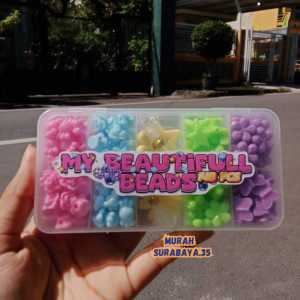 Mainan DIY Manik Manik Set SH 358 | Mainan Edukasi Anak Kerajinan Tangan Gelang Meronce 1 Set Kotak | Pernak Pernik My Beautiful DIY Warna Warni Gelang Aesthetic Termurah Bahan Berkualitas