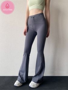 Ozalctree quần ống rộng khiêu vũ thể thao ống rộng rèn luyện tập Gym thời trang Quần Yoga điều chỉnh được nhanh khô chạy ngoài trời