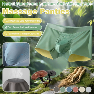 Pajama Pants Ganoderma Lucidum Ginseng Shield Health Care Boxer Shorts Massage Care Herbal Comfort